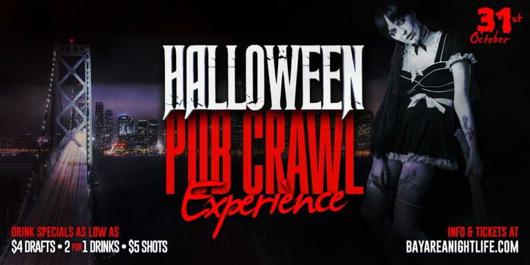 San Francisco Halloween Night Pub Crawl Party